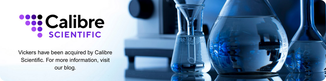 Vickers have been acquired by Calibre Scientific. For more information, visit our blog